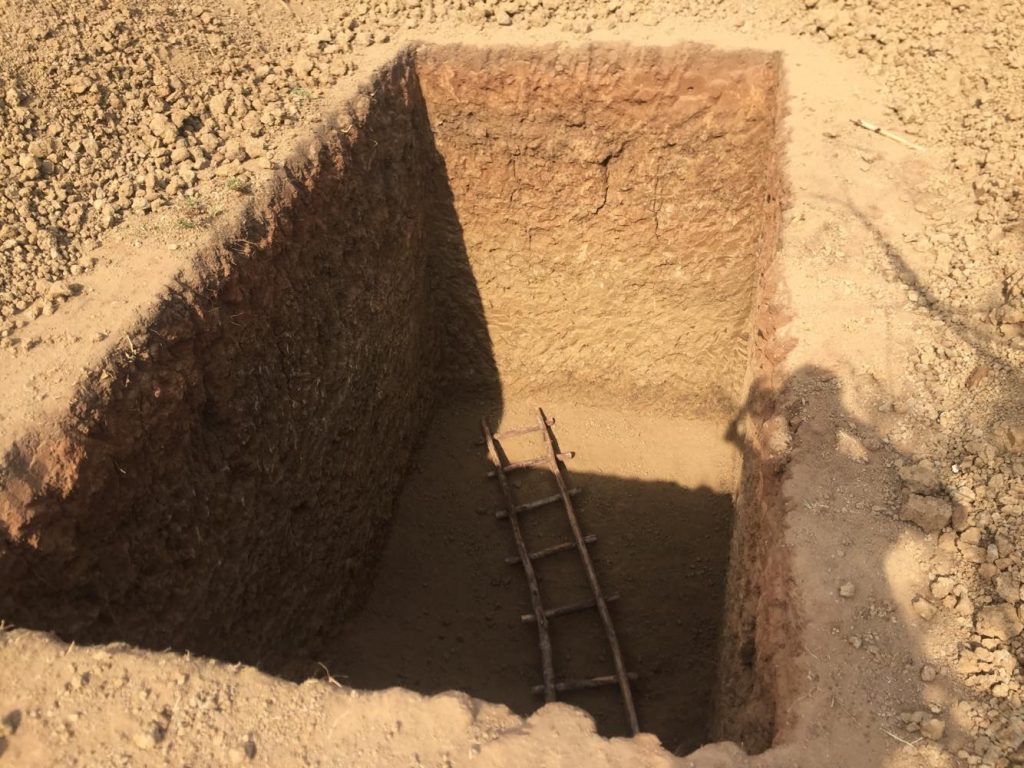Construction of First Classrooms Mubaku School